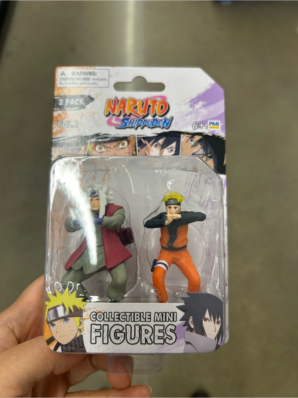 NWT Naruto Shippuden Collectible Mini Figures (2-Pack)